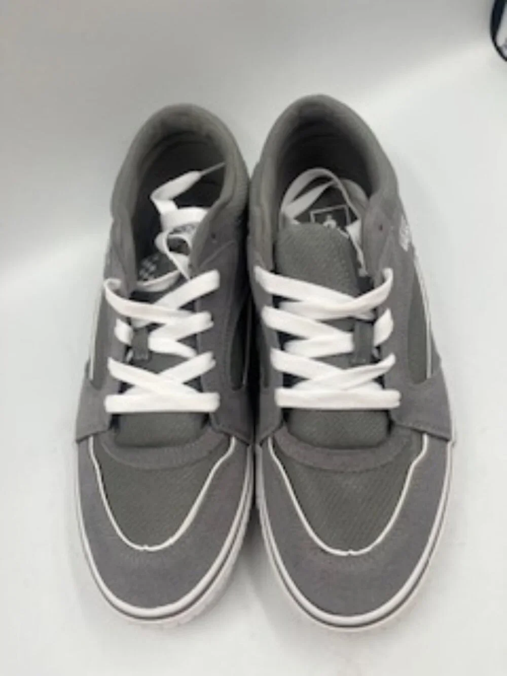 New Vans‎ Colson Gray Retro Suede Sneakers Size 10.5 Low top NIB